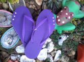 Chinelo Roxo personalizado