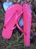 Chinelo Rosa personalizado