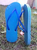 Chinelo Azul personalizado